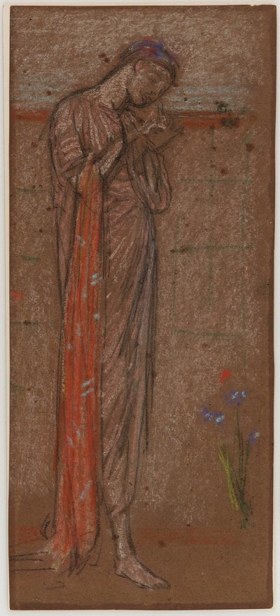 Fialová kosatec od James Abbott McNeill Whistler