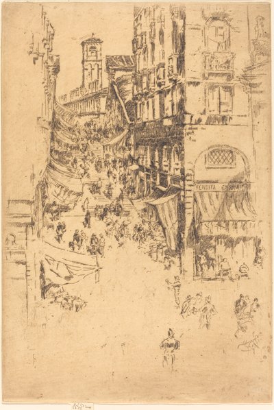 Rialto od James Abbott McNeill Whistler