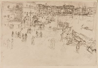 Riva od James Abbott McNeill Whistler