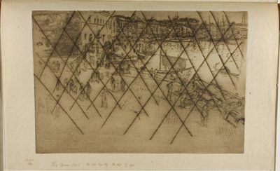 Riva od James Abbott McNeill Whistler