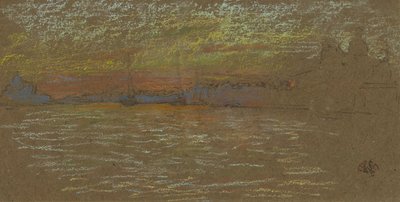 Riva od James Abbott McNeill Whistler