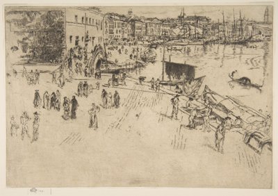 Riva, č. 1 od James McNeill Whistler