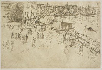 Riva, č. 1 od James McNeill Whistler
