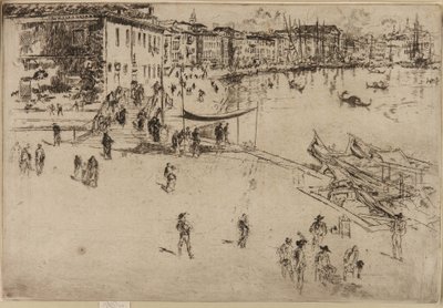 Riva, č. 2 od James Abbott McNeill Whistler