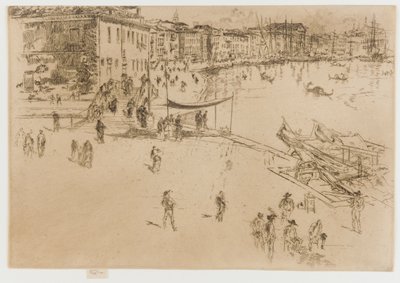 Riva, č. 2 od James Abbott McNeill Whistler