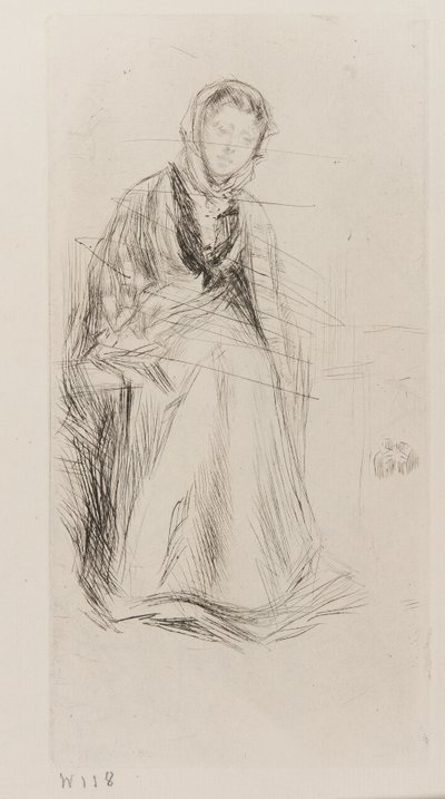 Skotská vdova od James Abbott McNeill Whistler