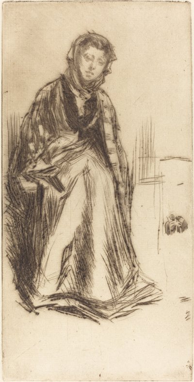Skotská vdova od James Abbott McNeill Whistler