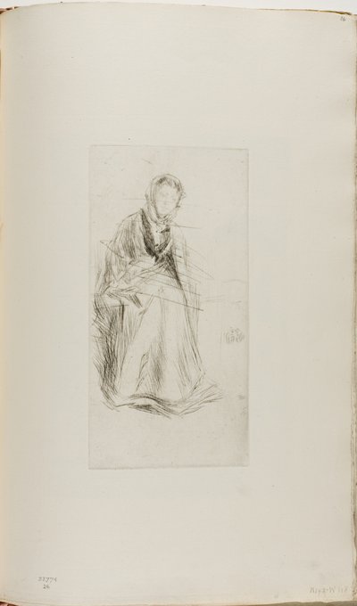 Skotská vdova od James Abbott McNeill Whistler