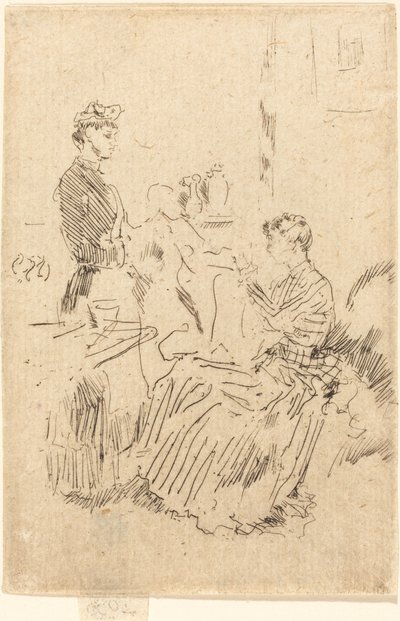 Švadlena od James Abbott McNeill Whistler