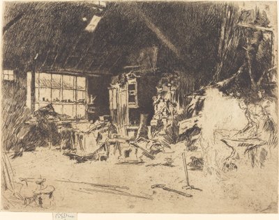 Kovárna od James Abbott McNeill Whistler