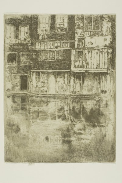 The Square House, Amsterdam od James Abbott McNeill Whistler