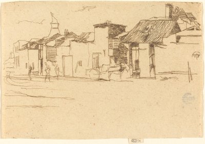 The Swan, Chelsea od James Abbott McNeill Whistler