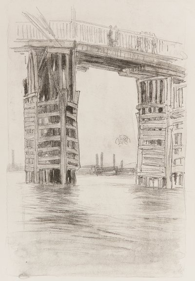 Vysoký most od James Abbott McNeill Whistler