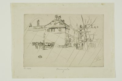 Chrám od James Abbott McNeill Whistler