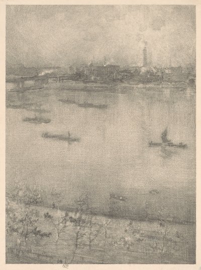 Temže od James Abbott McNeill Whistler