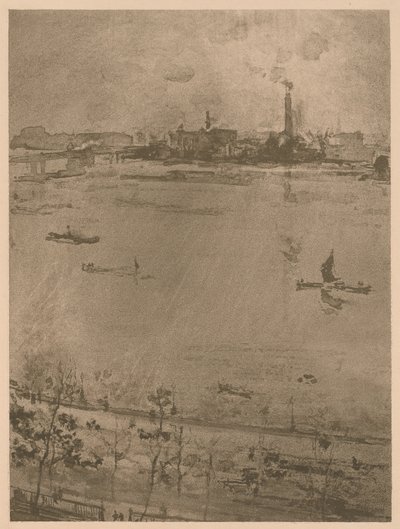 Temže od James Abbott McNeill Whistler