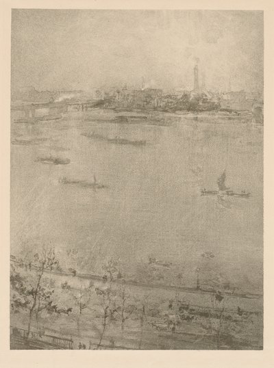 Temže od James McNeill Whistler