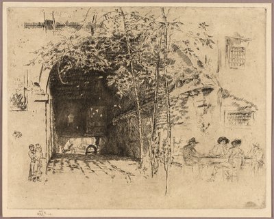 The Ferry, č. 2 od James Abbott McNeill Whistler