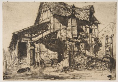 Nebezpečný činžovní dům (Stará farma) od James McNeill Whistler