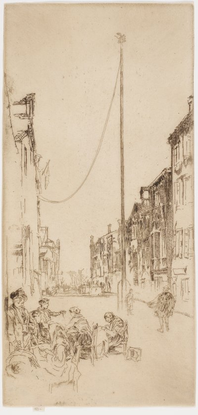 Benátský stožár od James Abbott McNeill Whistler
