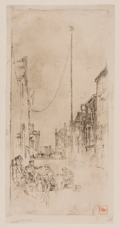 Benátský stožár od James Abbott McNeill Whistler