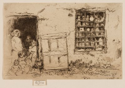 Vesnická cukrárna od James Abbott McNeill Whistler