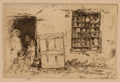 Vesnická cukrárna od James Abbott McNeill Whistler