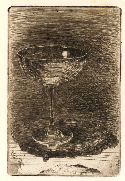 Sklenice na víno od James Abbott McNeill Whistler