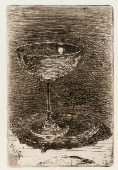 Sklenice na víno od James Abbott McNeill Whistler