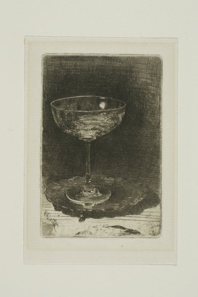 Sklenice na víno od James Abbott McNeill Whistler