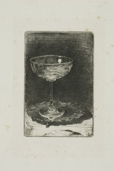Sklenice na víno od James Abbott McNeill Whistler