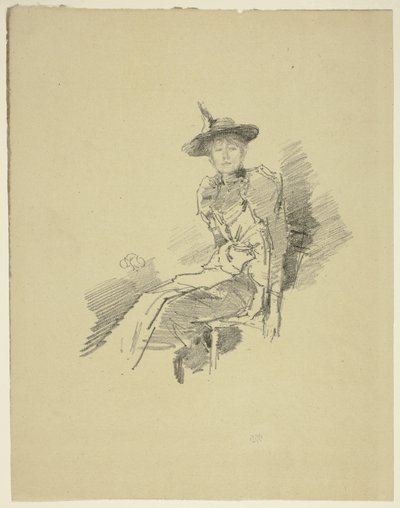 Okřídlený klobouk od James Abbott McNeill Whistler
