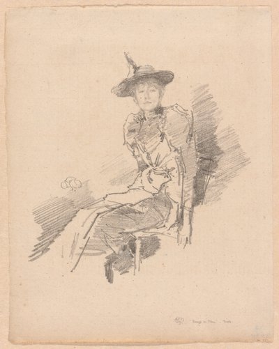 Okřídlený klobouk od James Abbott McNeill Whistler