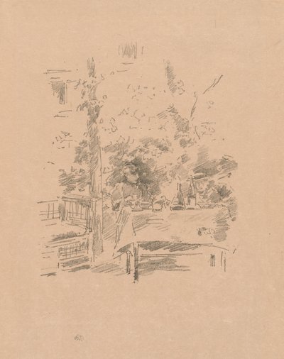 Jeden na jednoho v zahradě od James Abbott McNeill Whistler