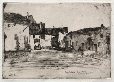 Dvanáct leptů z přírody:  Liverdun od James McNeill Whistler