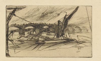 Most Vauxhall od James Abbott McNeill Whistler