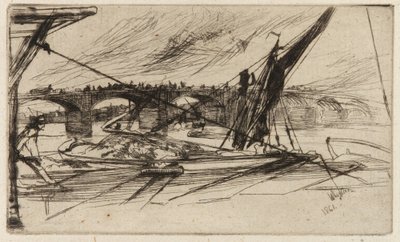 Most Vauxhall od James Abbott McNeill Whistler
