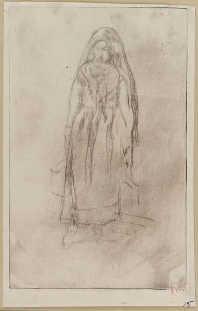 Benátský nosič vody od James Abbott McNeill Whistler