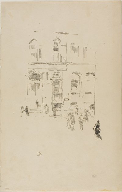 Vítězný klub od James Abbott McNeill Whistler