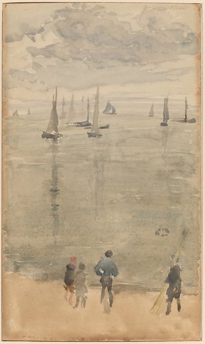 Violet [Poznámka?]...Návrat rybářských člunů od James Abbott McNeill Whistler