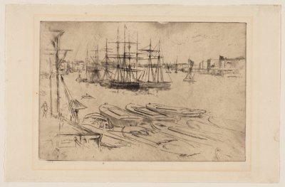 Wapping - The Pool od James Abbott McNeill Whistler
