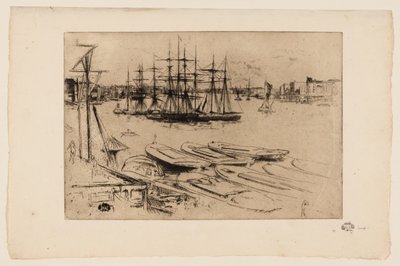 Wapping - The Pool od James Abbott McNeill Whistler