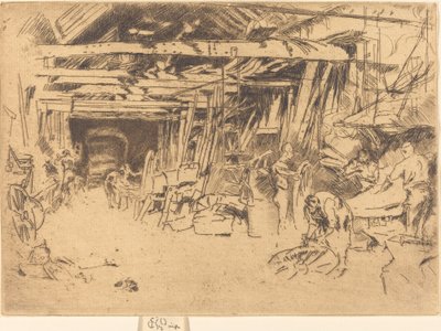 Kolář od James Abbott McNeill Whistler