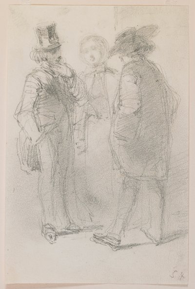 Whistler s přáteli od James Abbott McNeill Whistler