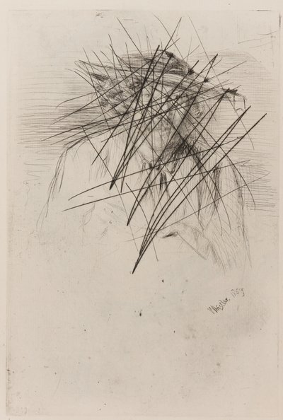 Whistler s kloboukem od James Abbott McNeill Whistler
