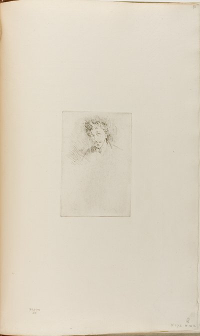 Whistler s bílým zámkem od James Abbott McNeill Whistler