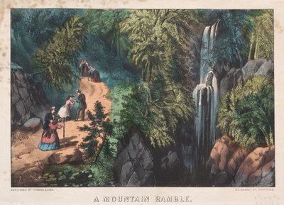A Mountain Ramble, c. 1872-74. od James Merritt Ives