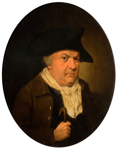 Portrét Johna Freetha, 1750-1800. od James Millar