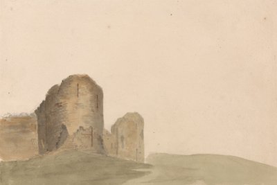 Hrad Pevensey, Sussex od James Moore