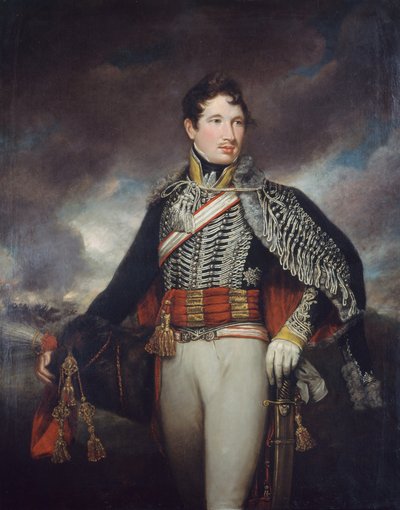 Poručík Andrew Finucane, 10th Light Dragoons, 1811 od James Northcote